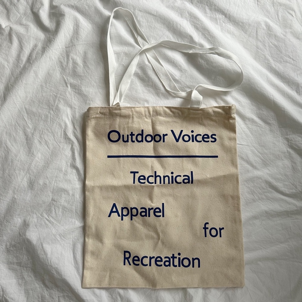 NWT / Outdoor Voices Tote